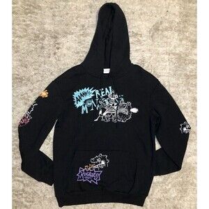 Nickelodeon Hoodie Rugrats Rocko’s Modern Life Aahhh!!! Real Monsters Size M